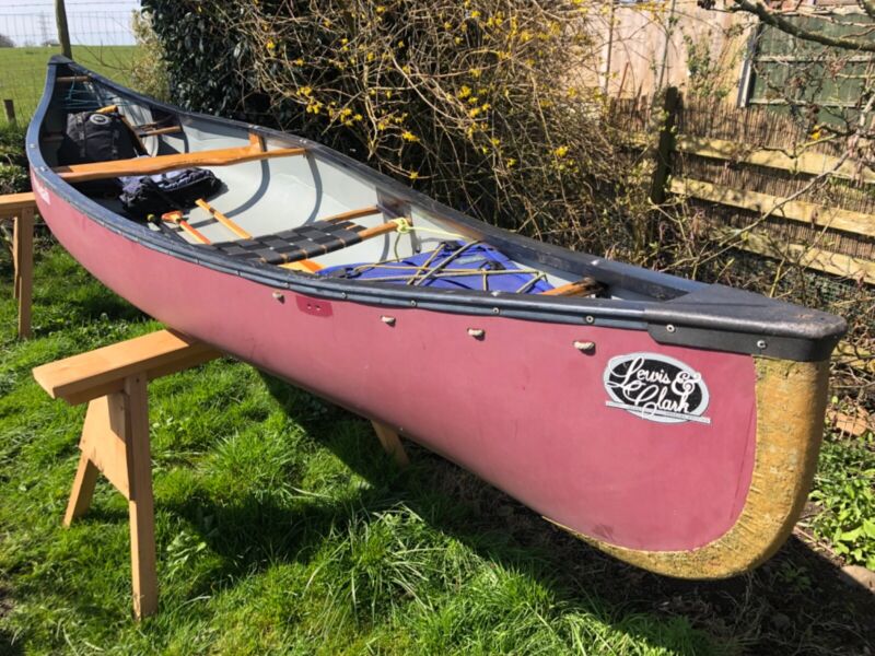 15 We No Nah Lewis Clark Limited Edition Canadian Canoe For Sale