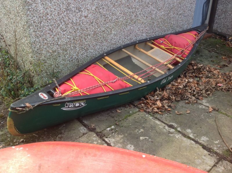 Old Town Pack 12ft Outfitted Open Royalex Canoe for sale 