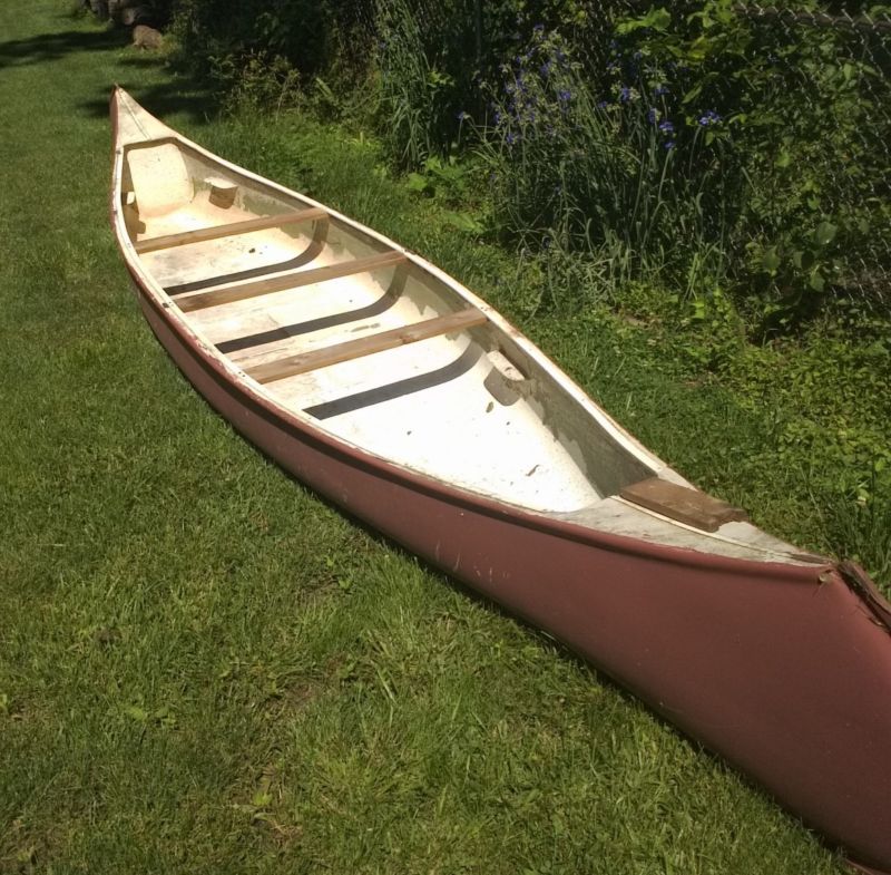 dolphin warrior/chief 17' fiberglass canoe for sale from