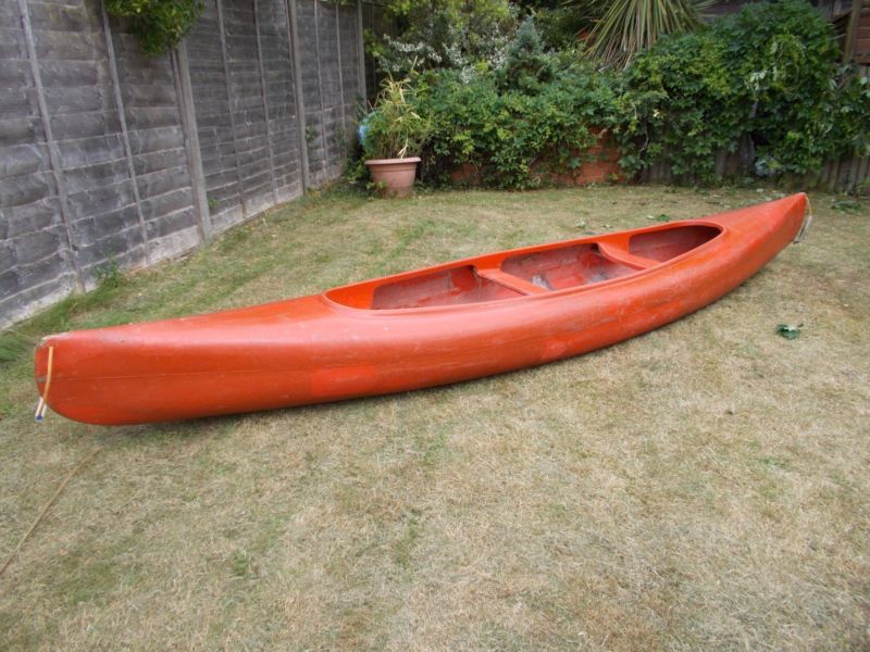 Canadian Type Fiberglass Canoe for sale from United Kingdom