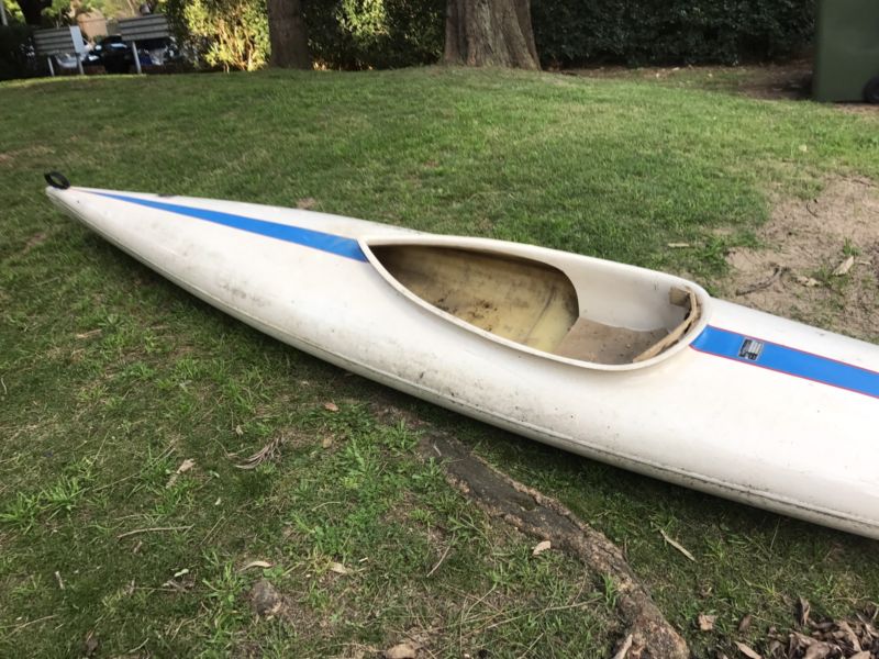 water canoe by geoff barker - canoe - single man canoe