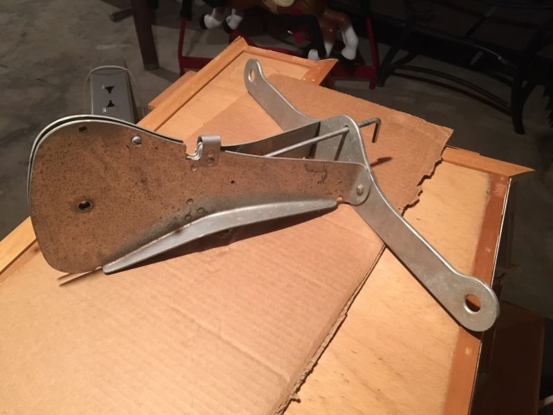 grumman aluminum canoe sail rudder head for sale from