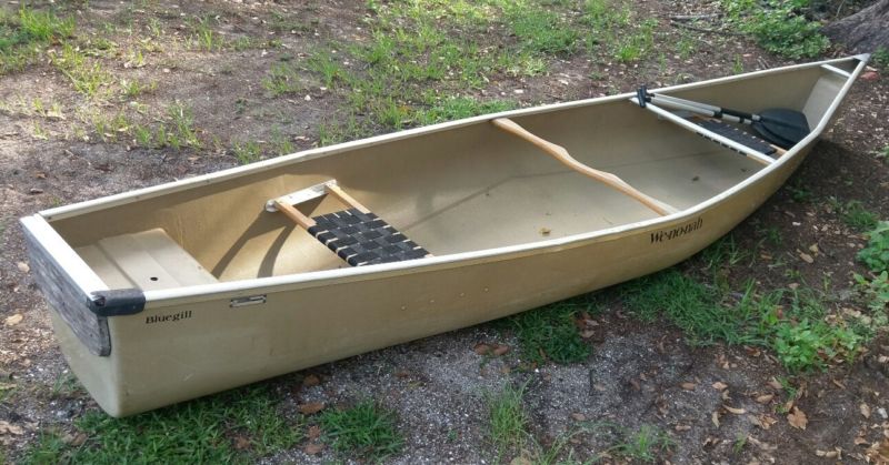 wenonah bluegill flatback canoe nice!!! for sale from