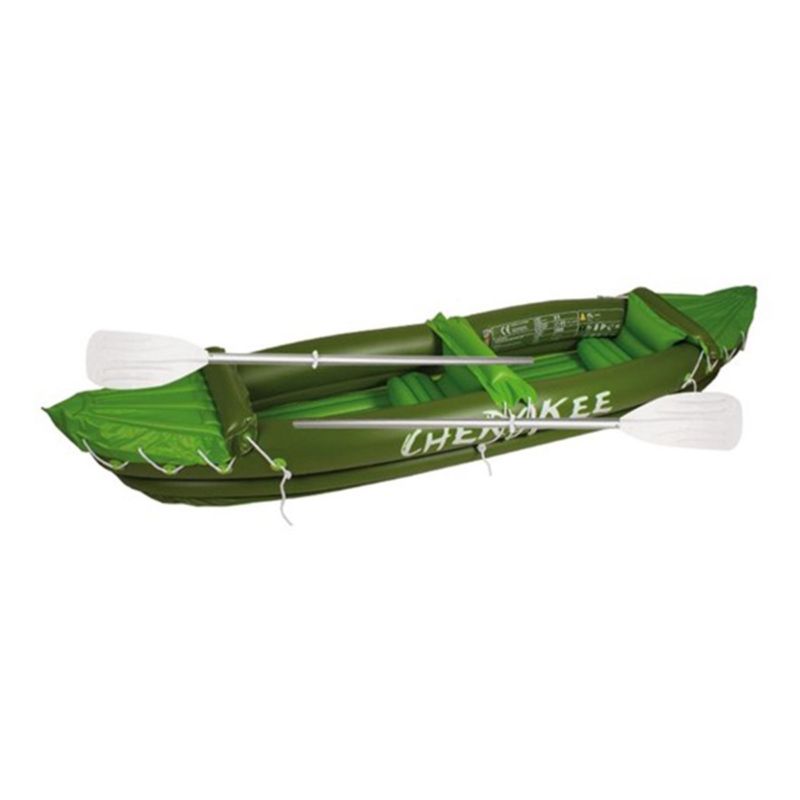 Waimea 2 Persons Inflatable Canoe Cherokee Army Green/lime 