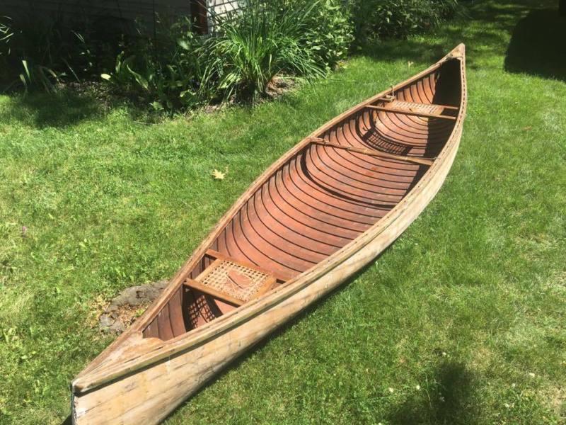 chestnut gooseberry canoe pre-fire canoe for sale from