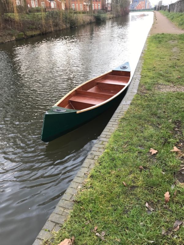 burmarsh 13' 3.81m open canoe diy plans/full size