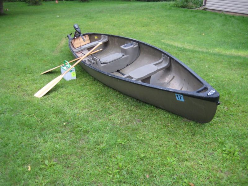 Canoe Old Town Sportsman With Trolling Motor 15' 4'' for sale from