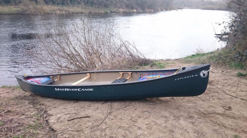 mad river 15 royalex open canoe for sale from united kingdom