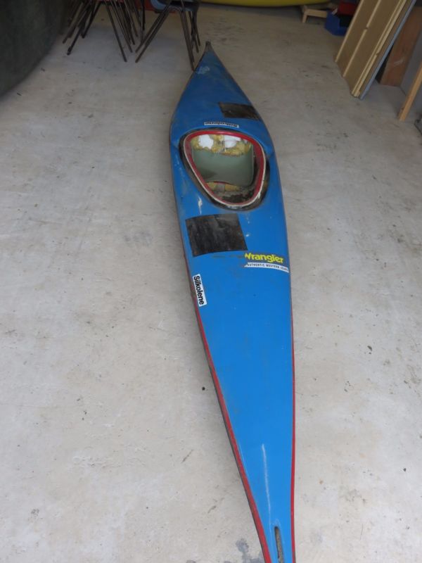 fibre glass slalom kayak for sale from united kingdom