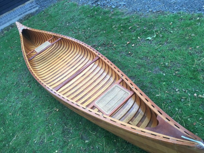 Old Town Historic Wooden Open Canoe Otca 16ft for sale from United Kingdom