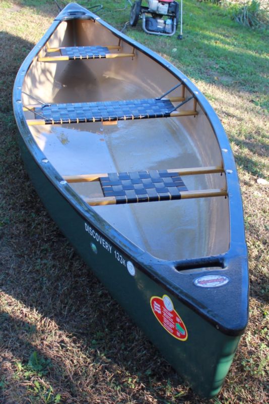 Old Town Discovery 133 Canoe With New Trolling Motor And 