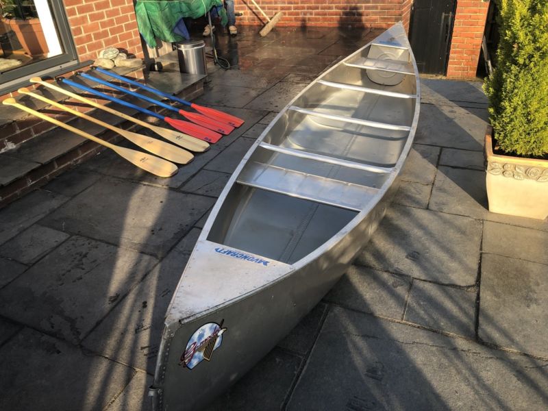 Grumman 15 Foot Aluminium Canoe for sale from United Kingdom