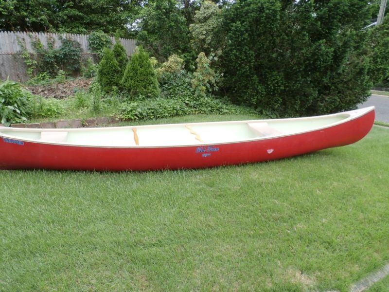 old town tripper canoe red oltonar/royalex 17' for sale