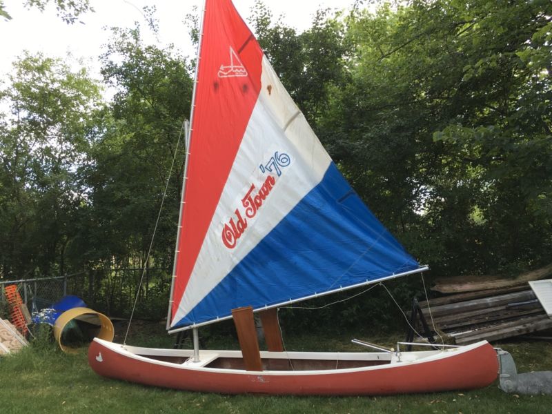 Old Town Wahoo Sailing Canoe for sale from United States