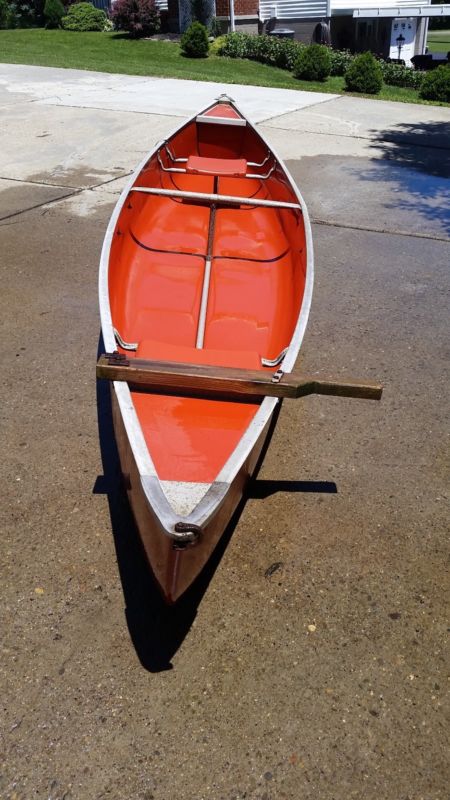 17 ft orange coleman canoe model 5907b719 for sale from