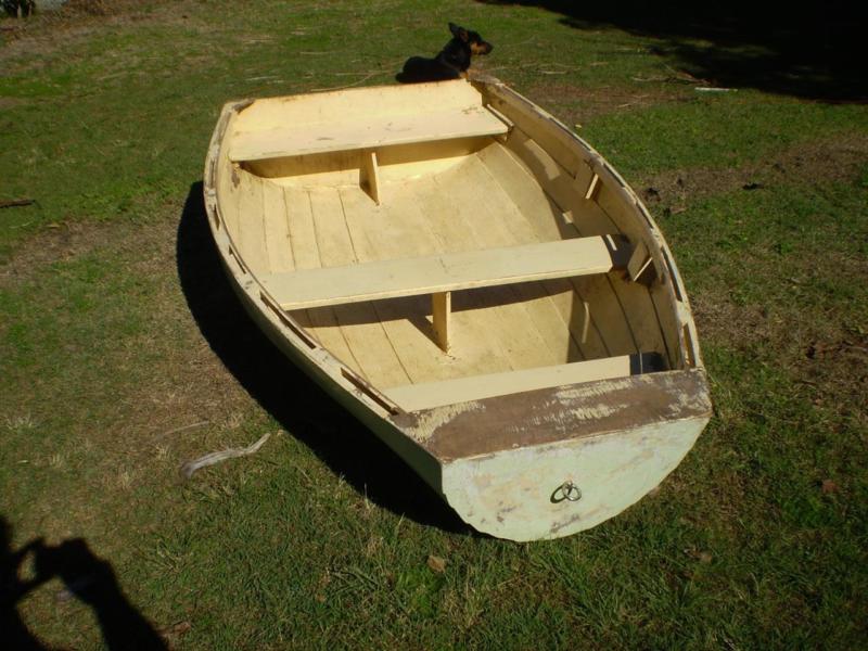 Vintage 3 Seat Timber Dinghy Classic Clinker Built 2.2mt ...