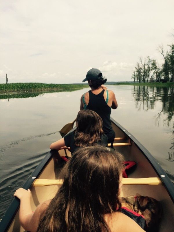 green old town penobscot 174 canoe gently used and 2