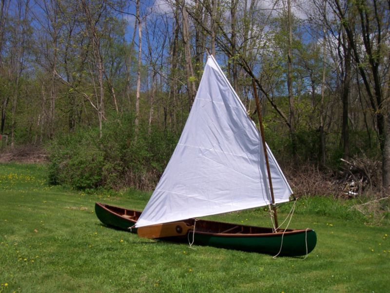old town canoe 17' wood/canvas restored for sale from