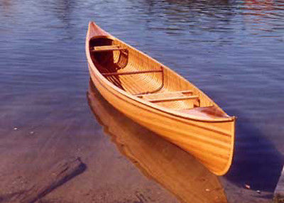 how to build 18' cedar strip canoe plans, patterns and