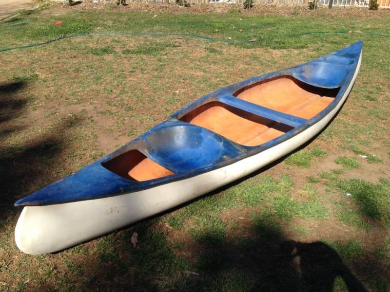 Fibreglass Canoe Canadian Style for sale from Australia