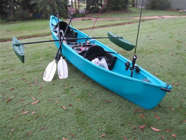 Canoe -2 Seater Kingfisher With Outrigger Stabilisers for sale from ...