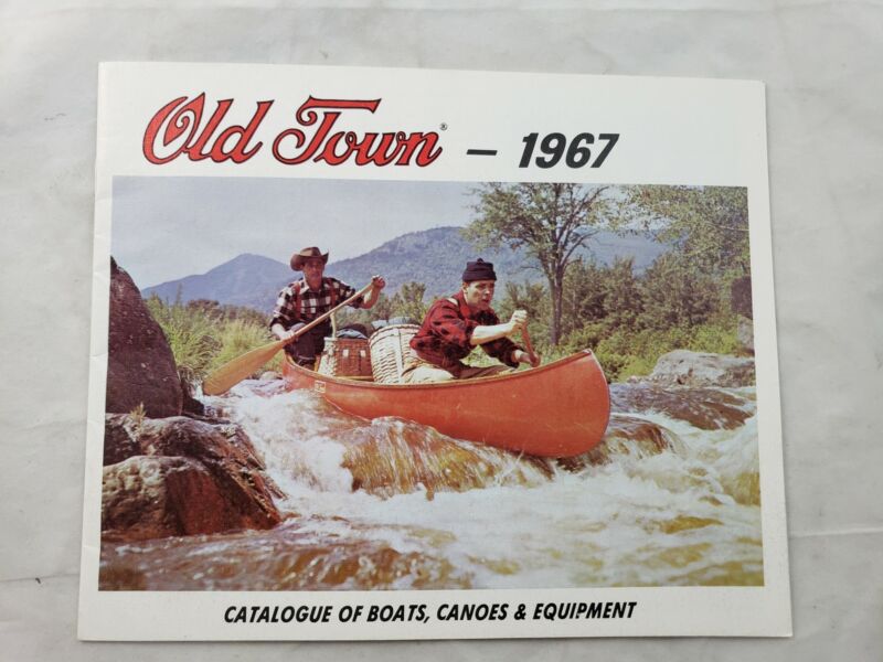 Old Town Canoe Company Catalog Old Town Maine Me for sale from United States