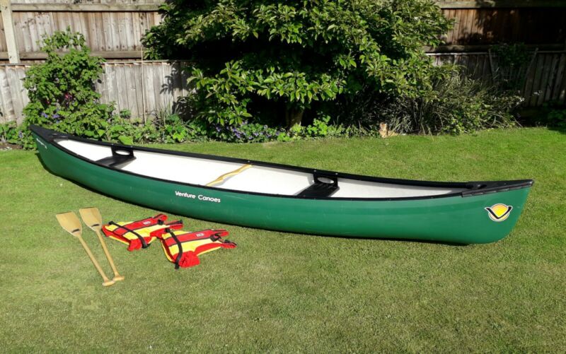 venture ranger 16 canoe + extras canadian kayak boat 16ft