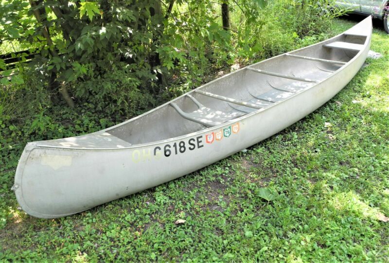 vintage grumman canoe std15 in excellent condition for