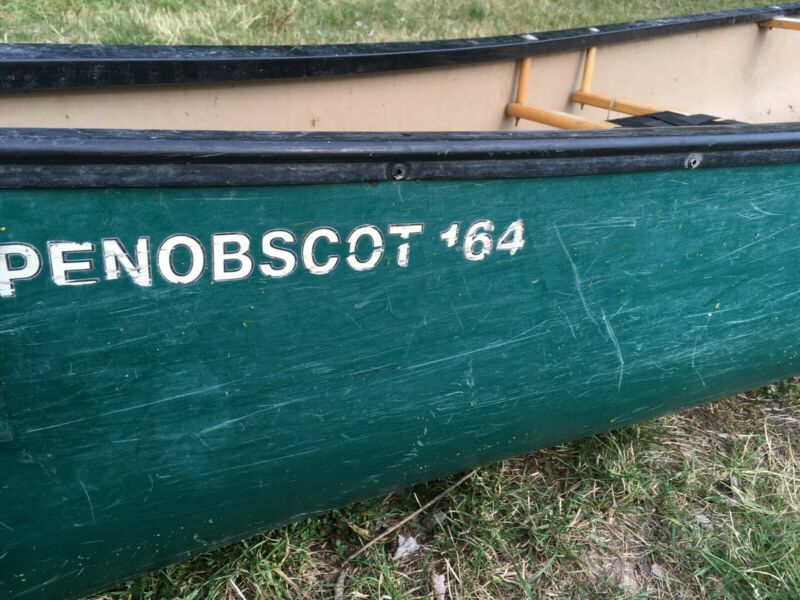 17 ft orange coleman canoe model 5907b719 for sale from