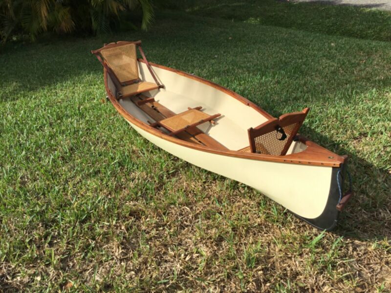 12’ professionally custom made with kevlar canoe the