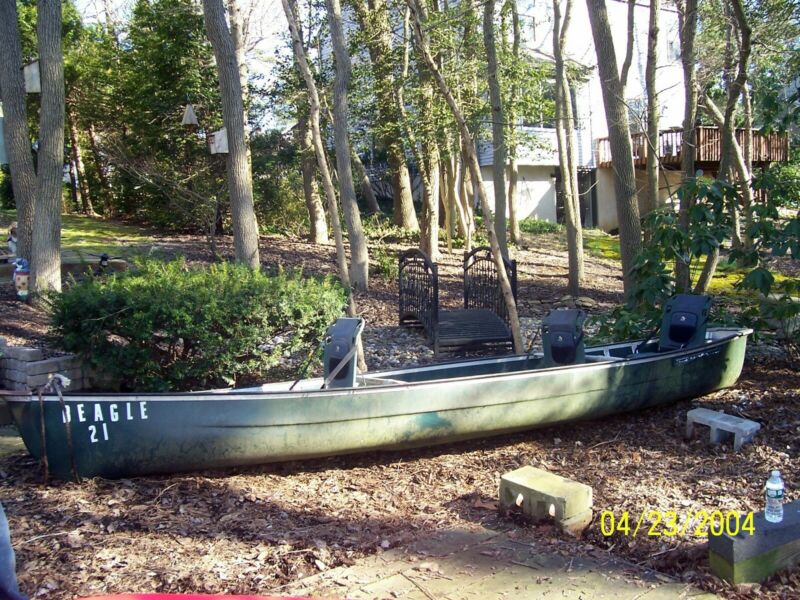 Coleman Ram X 16 Ft. 3 Person Canoe Scanoe 660 Lbs 