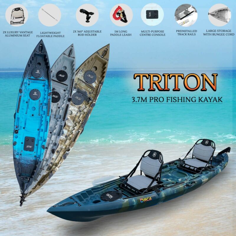 Triton Pro Fishing Kayak Package - Amazon for sale from Australia