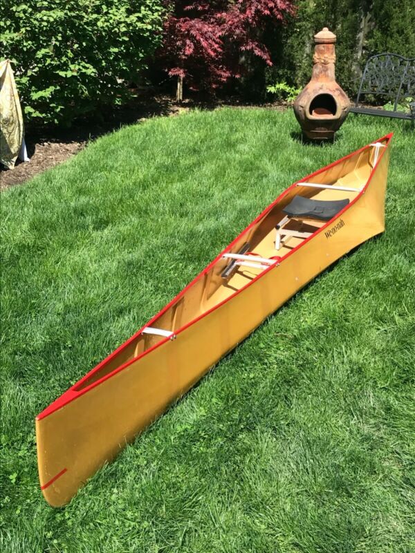Used Wenonah Canoe J-200 Racing Canoe Garage Kept 