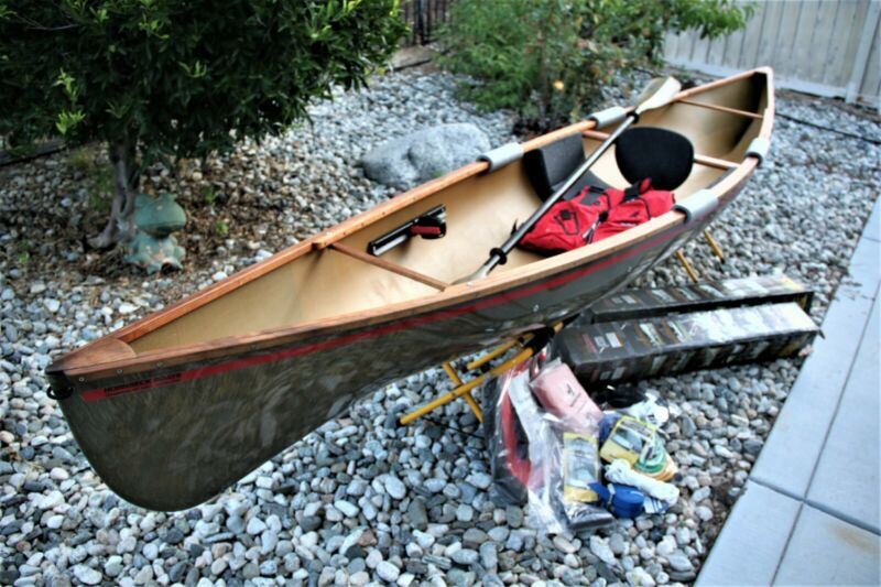 hornbeck classic 12' ultralite pack canoe...carbon