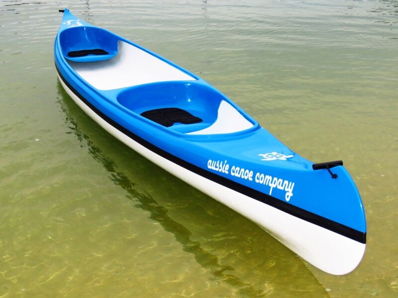 The Aussie Canoe Company 5m Fibreglass Double Canoe 100 Aussie