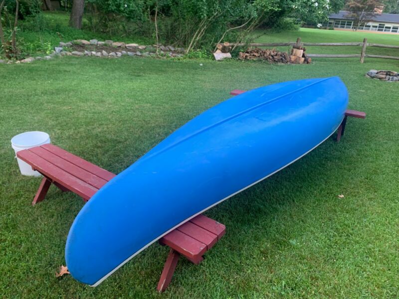 Fiberglass Old Town Canoe, Good Condition Very Stable! for sale from ...