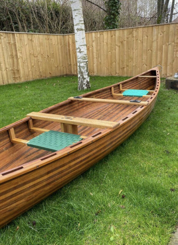 Cedar Strip Canadian Canoe for sale from United Kingdom