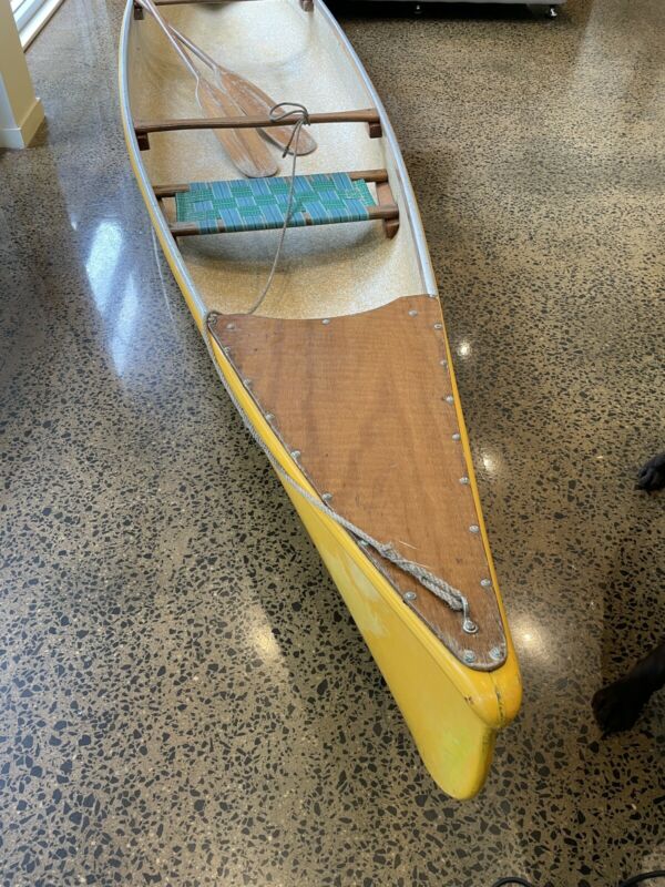 Canadian Canoe - Fibreglass/timber - Australian Made For Sale From ...