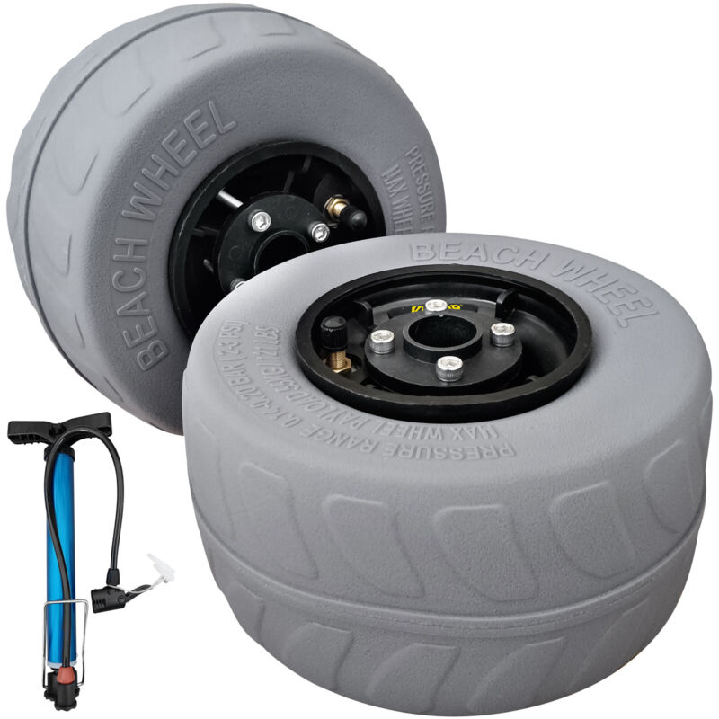 Vevor Balloon Beach Wheels Replacement Beach Tire 2PCS X 9