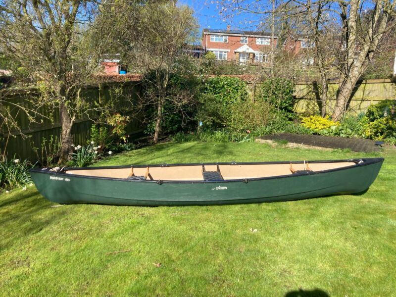 Old Town Discovery 160K Three Person Canadian Canoe - Super Link ...