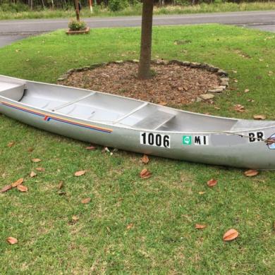 Grumman Square Stern 16 Foot Aluminum Canoe Marathon Boat Group