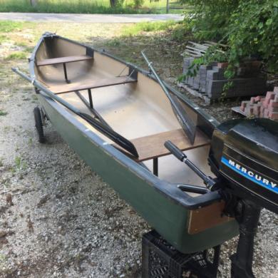 Premium Old Town 17' Square Stern Guide Canoe Ll Bean 