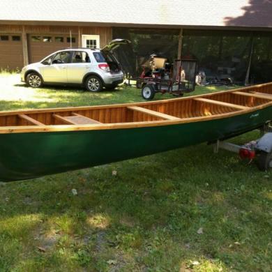 20' Grand Laker Style Fraser/chestnut/ogilvy Special Canoe For Sale ...