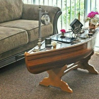 canoe coffee table for sale